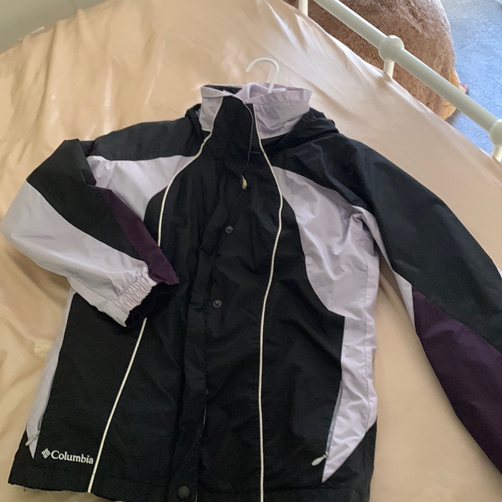 Colombia jacket and Colombia fleece zip up